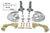 1967-69 Camaro / Chevelle / El Camino / Firebird / Nova Spindle Kit W/disc Brake Hardware