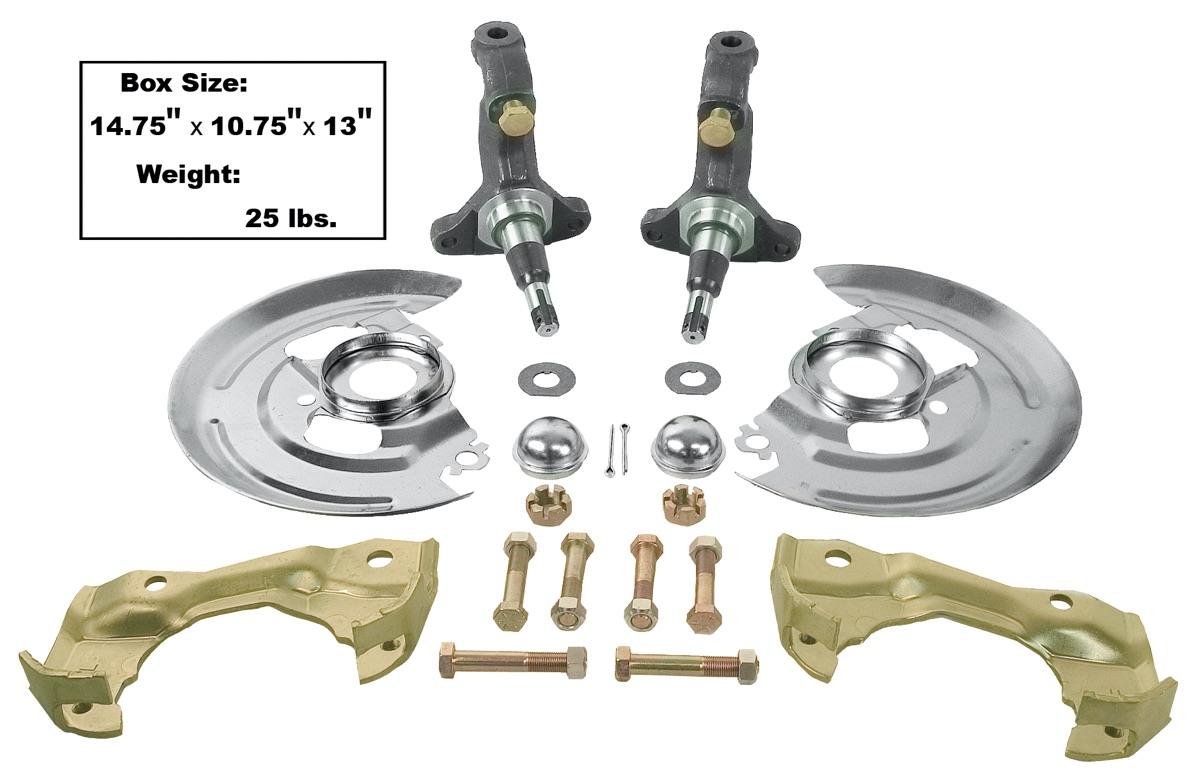 1967-69 Camaro / Chevelle / El Camino / Firebird / Nova Spindle Kit W/disc Brake Hardware