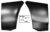 1978-81 Chevrolet Camaro Fender Extention No Holes Pair