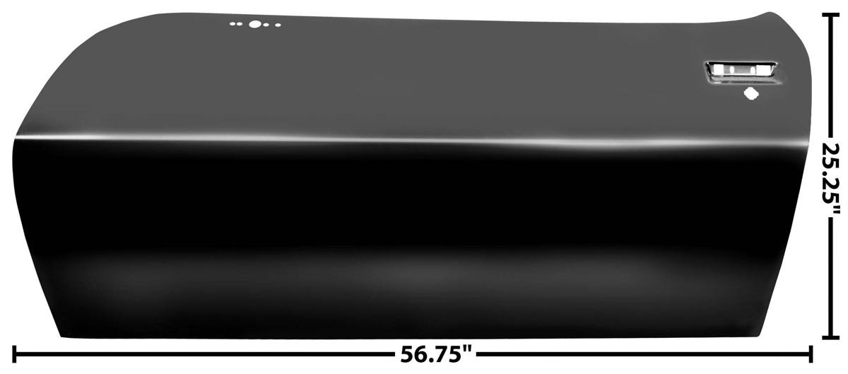 1974-81 Firebird / Trans Am Door Skin LH