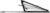 1968-72 Chevrolet Truck Vent Window Assembly RH Clear Glass