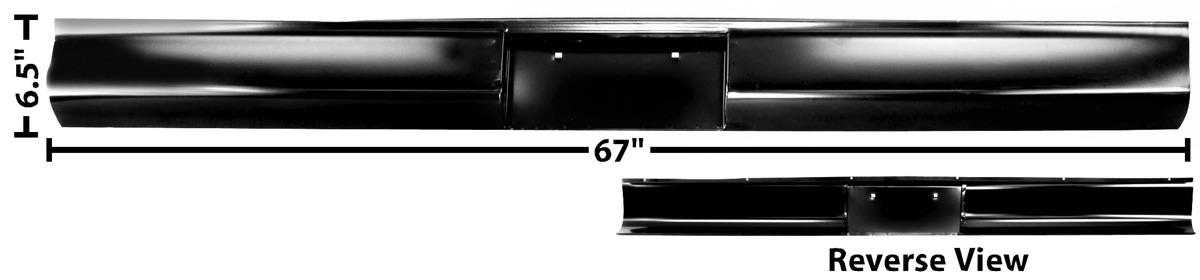 1973-87 Chevrolet Truck Roll Pan/rear Fleetside