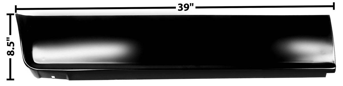 1960-66 Chevrolet Truck Bed Front Lower Section RH