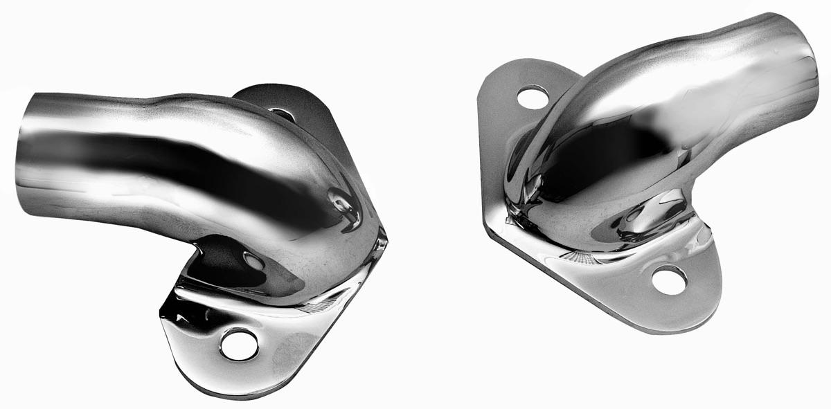 1947-53 Chevrolet Truck Tailgate Hinge Chrome Pair