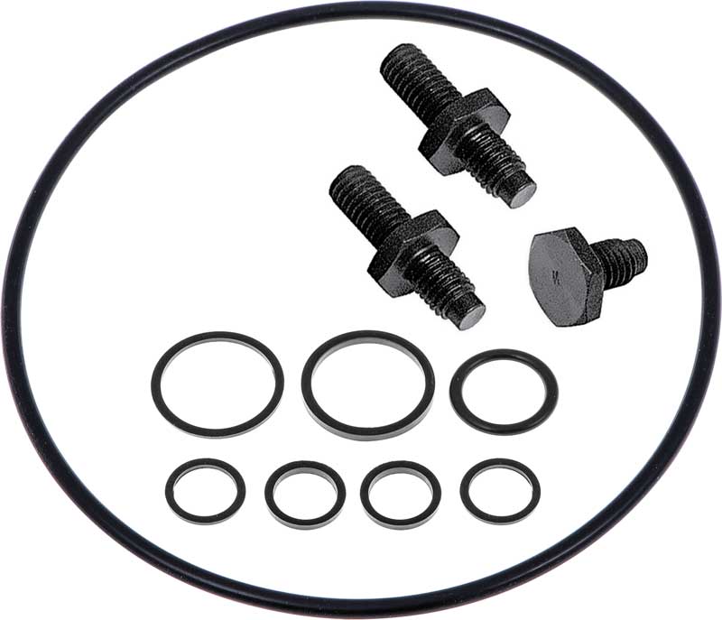 1962-2002 GM & Mopar Saginaw Power Steering Pump Reservoir Installation Kit Standard Finish