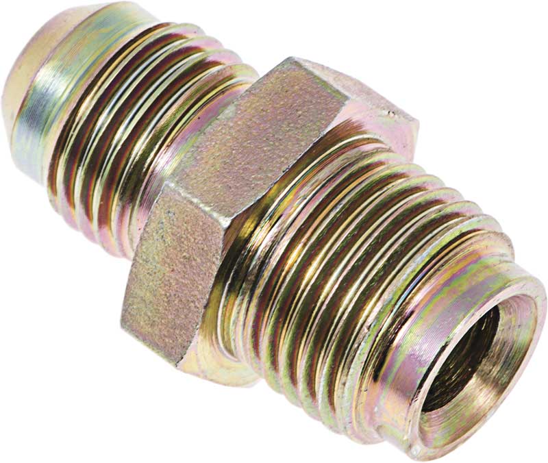 1960-77 GM & Mopar Saginaw Power Steering Fitting Adapter 5/8"-18 to -6AN