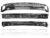1970-72 Chevelle / Monte Carlo Roof Brace Kit 7pcs (awt)