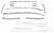1964-65 Chevrolet Chevelle Headliner Retainer Kit 16pc