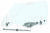 1970-72 Chevrolet Chevelle Door Glass with Track LH