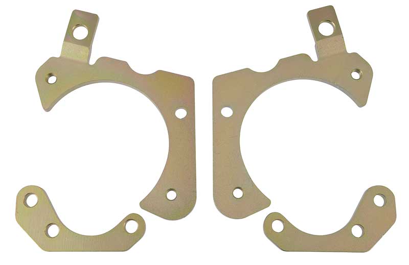 1955-58 Bel Air, Impala Disc Brake Caliper Brackets for OE Spindles for Large GM Calipers