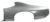 1968-69 Pontiac GTO Quarter Panel Full LH