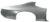 1968-69 Pontiac GTO Quarter Panel Full RH