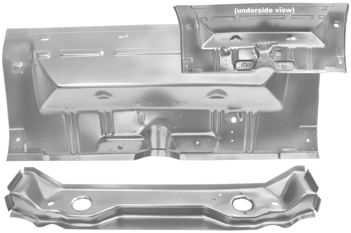 1962-67 Chevrolet Nova Floor/rear Pan Seat with Braces