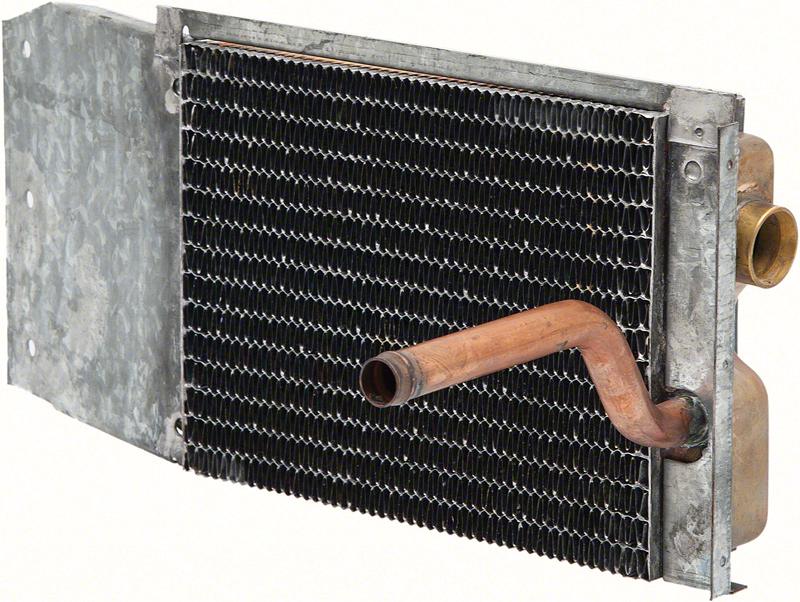 1962-65 Dodge, Plymouth B Body Heater Core without AC 5/8" Inlet w/ 1" Outlet