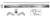 1953-56 Ford Truck Bumper Front Chrome