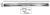 1953-56 Ford Truck Bumper Front Chrome