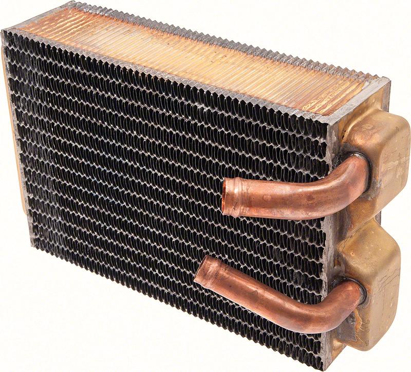 1967-68 Firebird, 1968 Camaro,1968 Chevy II Nova Heater Core Assembly 6 Cyl., Small Block without AC Copper/Brass