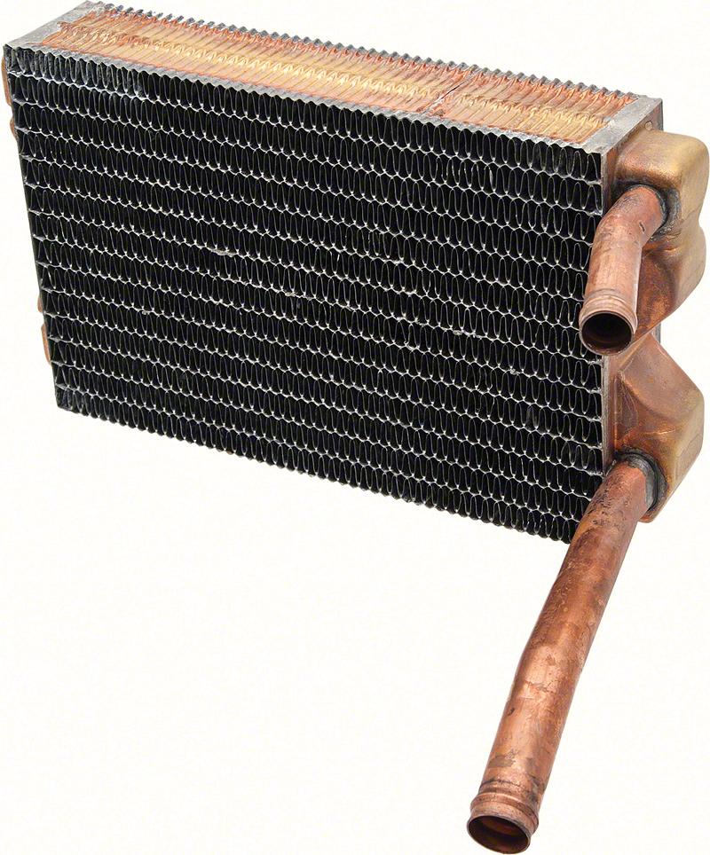 1969 Camaro, Firebird 1969-75 Nova Heater Core Assembly with AC L6, V8 Copper/Brass