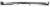 1964-66 Ford Mustang Bumper Rear Chrome