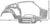1965-66 Ford Mustang Quarter/door Frame Assembly RH Fastback