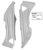 1967-68 Ford Mustang Quarter Inner Structure Brace