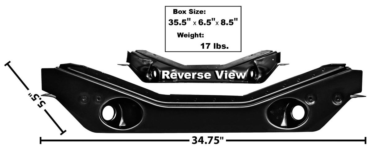 1971-73 Cougar / Fairlane / Mustang Crossmember Front