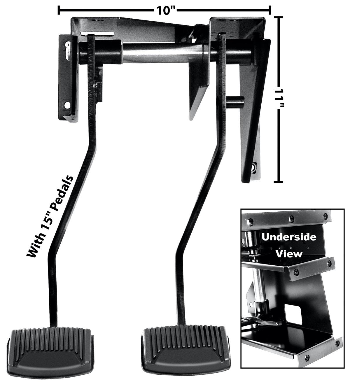 1966-77 Ford Bronco Brake/clutch Pedal Assembly - Dynacorn