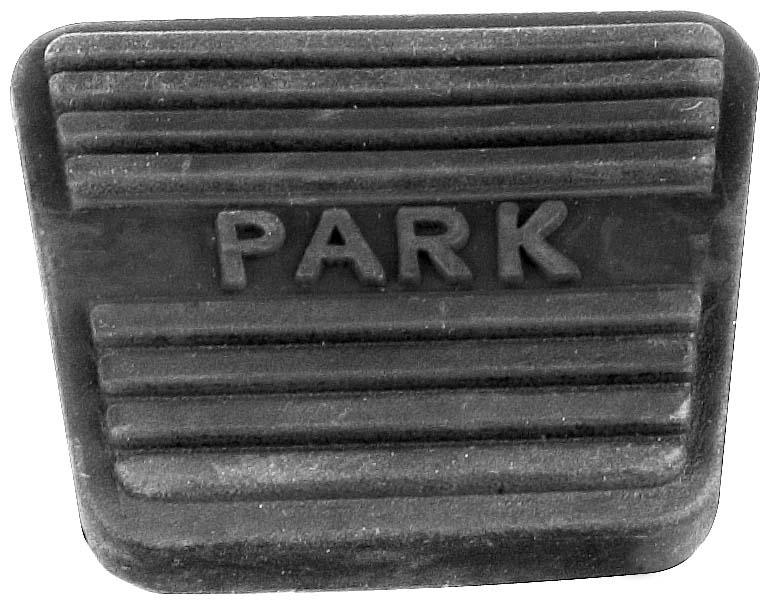 1964-90 Buick, Chevrolet, Pontiac, Oldsmobile Park Brake Pedal Pad  Various Models OER