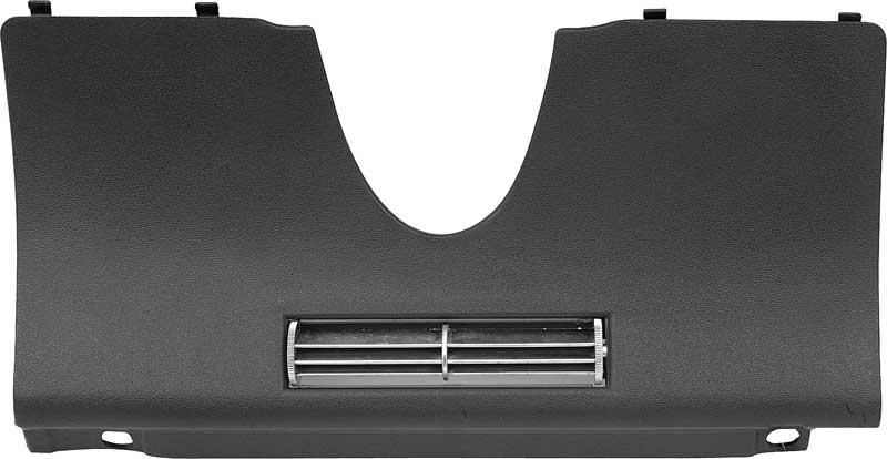 1970-81 Firebird, Trans Am Lower Steering Column Cover with Air Conditioning with Deflector Black