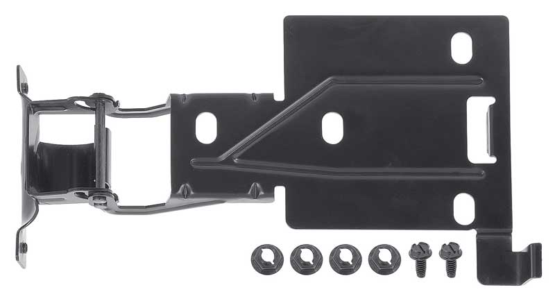 1979-81 Firebird/Trans Am Fuel Door Bracket, Hinge, and Spring Assembly with Hardware