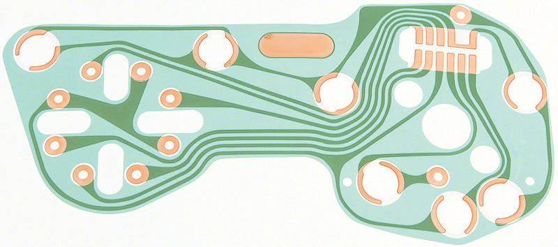 1967-68 Firebird Printed Circuit with Gauges