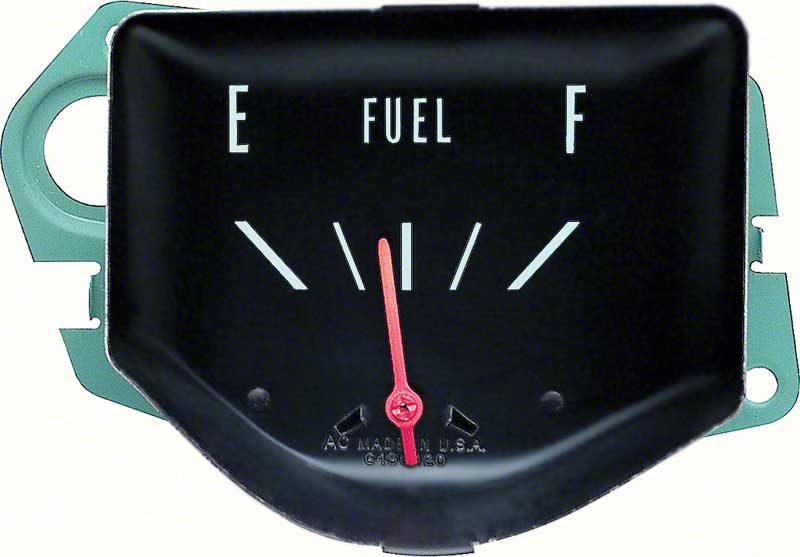 1966-67 Chevelle, El Camino, Malibu Standard In Dash Fuel Gauge
