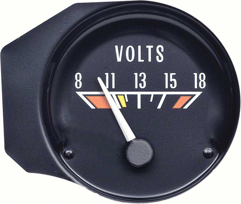 1970-79 Firebird, Trans Am Volt Gauge with Rally Gauge Option