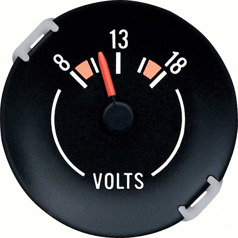 1976-78 Camaro In Dash Voltage Gauge