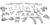 1965-66 Ford Mustang Fastback Body Bracket Kit
