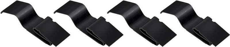 1969-78 Nova, Apollo, Skylark, Omega, Ventura Dash Pad Clip Set 4 Piece Set