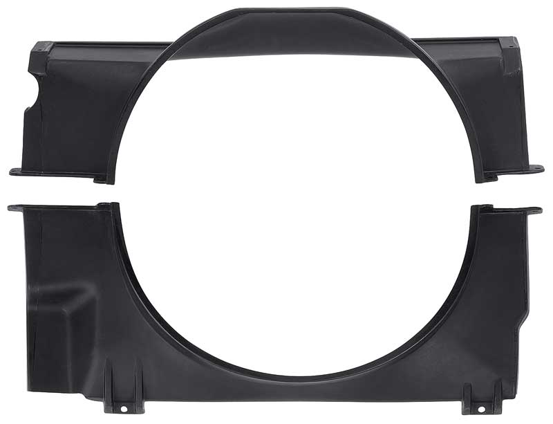 1982-85 Camaro Fan Shroud Set Upper and Lower 305H 305-7 5.0-S w/o AC 2 Piece Set