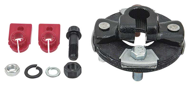 1959-82 AMC, GM, Ford Steering Coupler 3/4" Shaft 36 Spline 3-5/32" Diameter Various Models