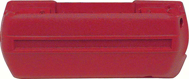 1968-72 Arm Rest Base Standard Interior Red Drivers Side OER Various Models