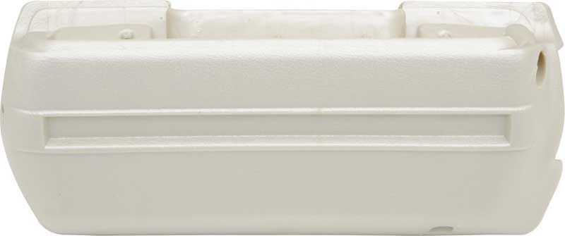 1968-72 Arm Rest Base Standard Interior Pearl Parchment Drivers Side OER Various Models