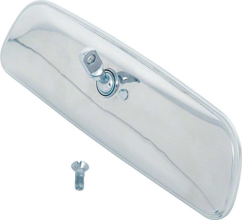 1962-66 Impala, Caprice 1963-66 Corvette 1960-66 Corvair Inner Rear View Mirror Chrome Various GM Models