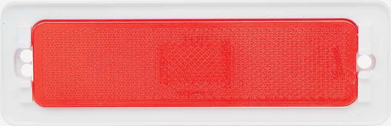 1970-74 Nova, Ventura Rear Quarter Side Marker Lens Red Pair GM Licensed