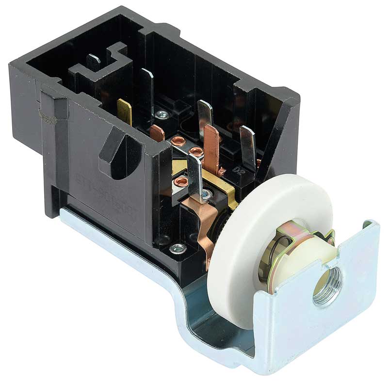 1980-88 Ford Headlamp Switch 9-Terminals With Visibility Light Group