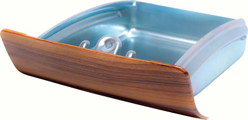 1967 Firebird In-Dash Ashtray with Walnut Woodgrain