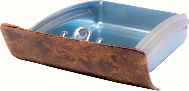 1968 Firebird Dash Ash Tray Assembly with Burlwood Grain