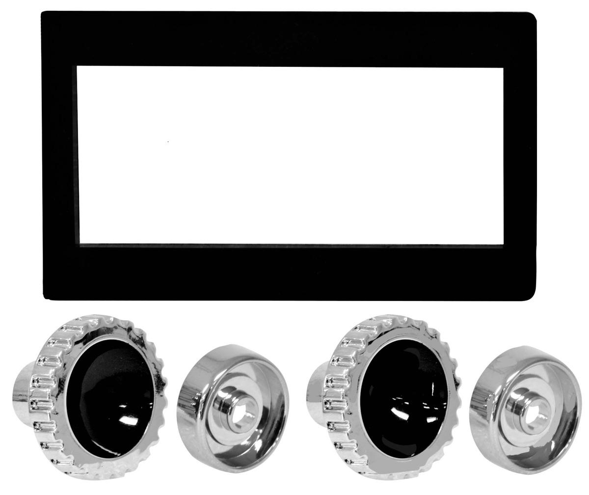 60-63 Radio Bezel Knob 5pc