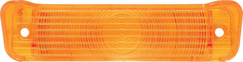1967 Impala, Bel Air, Biscayne, Caprice Amber Park Lamp Lens Pair