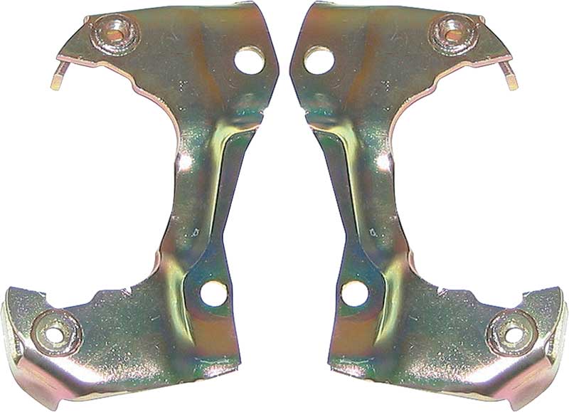 1969 Camaro, Firebird, 1969-74 Nova Single Piston Caliper Brackets RH and LH Pair