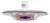 1954-55 Chevrolet Truck Emblem Hood with Hardware