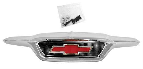 1955 Chevrolet Truck Emblem Hood with Hardware